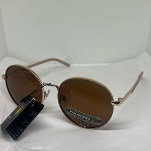 Giselle Polarized Round Sunglasses – Vintage Inspired UV Protection